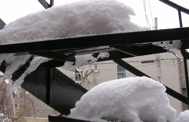 Photo de glaçons